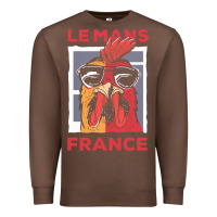 Chestnut le mans t  shirt le mans france gallic rooster t  shirt Premium Sweatshirt - linhVisuals