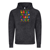 Vintage Black Until all the pieces fit Vintage Hoodie - CowhideDigitalArt