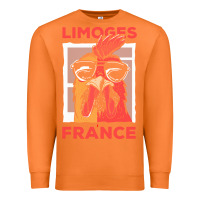Carrot limoges t  shirt limoges france gallic rooster t  shirt Premium Sweatshirt - linhVisuals