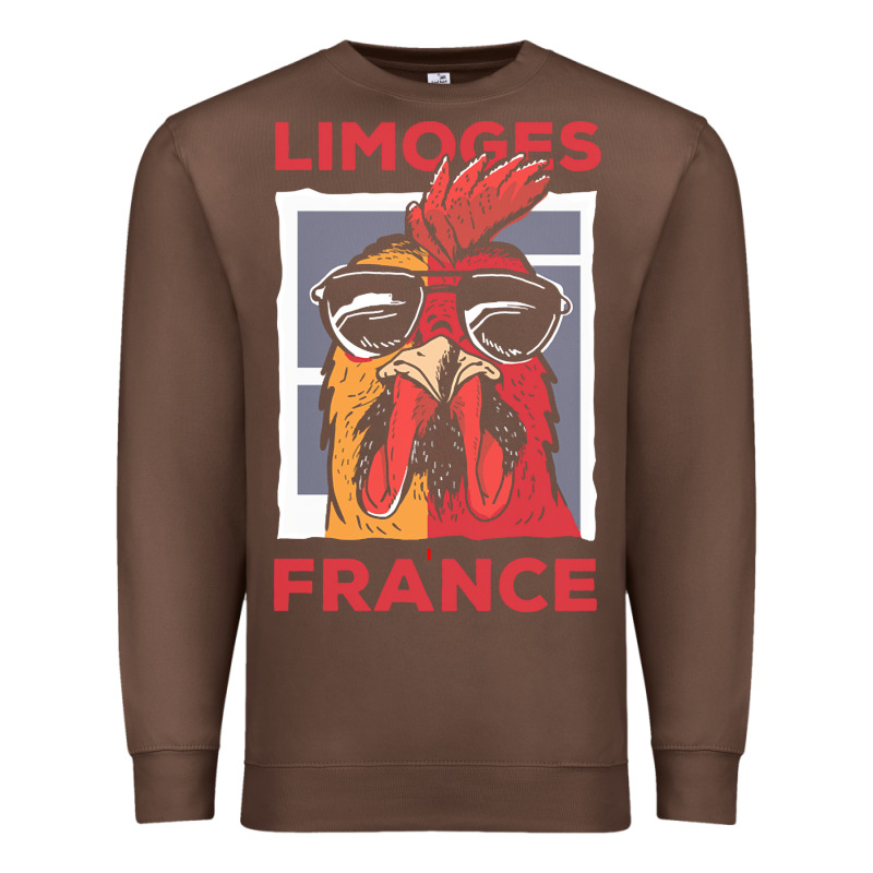 Limoges T  Shirt Limoges France Gallic Rooster T  Shirt Premium Sweatshirt by linhVisuals | Teevron
