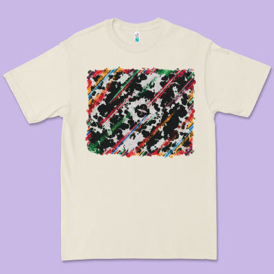Cowhide And Serape Background Premium Tee Designed By Ranaportraitstore