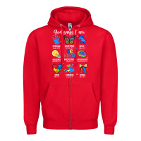 Red god says i am autism Zipper Hoodie - JahusDesignShop