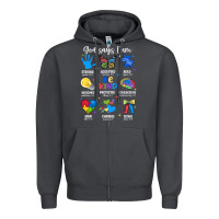 Smoke god says i am autism Zipper Hoodie - JahusDesignShop