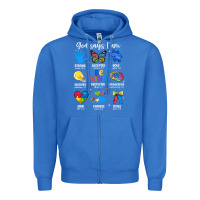 True Royal god says i am autism Zipper Hoodie - JahusDesignShop