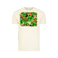 Vintage Arctic st.patricks plaid  green glitter cowhide  leopard Vintage Tee - FaDigitalArtStudio