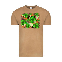 Vintage Camel st.patricks plaid  green glitter cowhide  leopard Vintage Tee - FaDigitalArtStudio