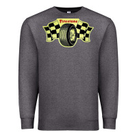 Charcoal Heather firestone one racing Premium Sweatshirt - linhVisuals