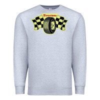 Heather Grey firestone one racing Premium Sweatshirt - linhVisuals