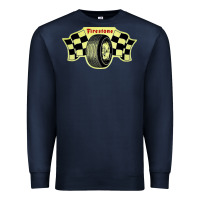 Navy firestone one racing Premium Sweatshirt - linhVisuals