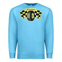 Ocean Blue firestone one racing Premium Sweatshirt - linhVisuals