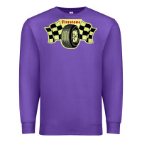 Purple firestone one racing Premium Sweatshirt - linhVisuals