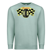 Seafoam firestone one racing Premium Sweatshirt - linhVisuals