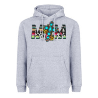 Heather Grey mom cross Heavyweight Hoodie - JahusDesignShop