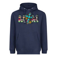 Navy mom cross Heavyweight Hoodie - JahusDesignShop