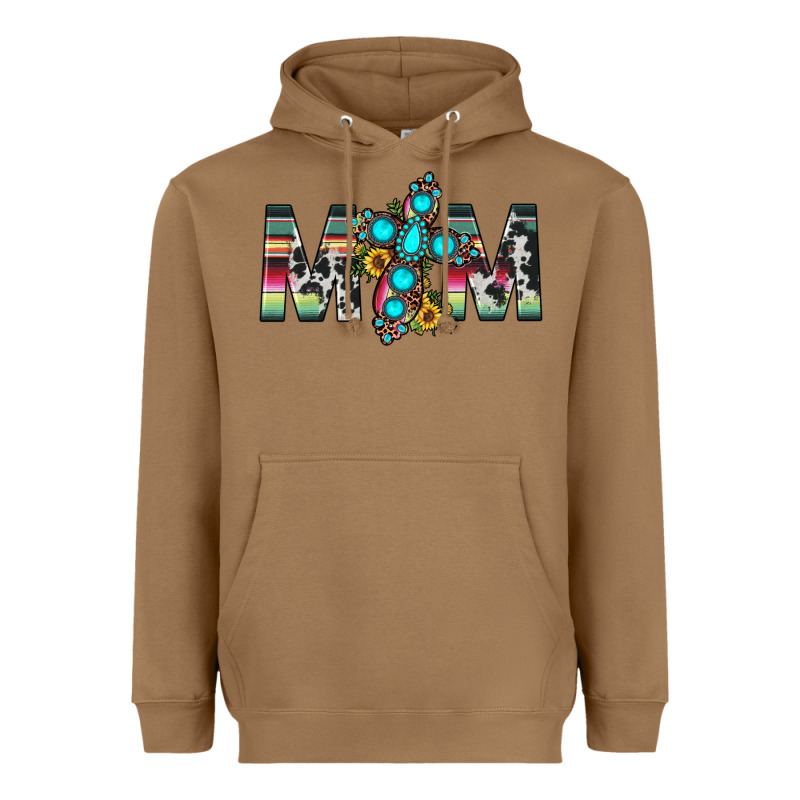 Mom Cross Heavyweight Hoodie by JahusDesignShop | Teevron