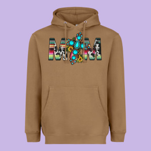 Mom Cross Heavyweight Hoodie Designed By Jahusdesignshop