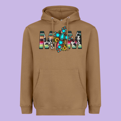 Mom Cross Heavyweight Hoodie Designed By Jahusdesignshop
