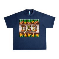 Navy Football Dad Tumbler Urban Heavy Tee - BundleAndBundleShop