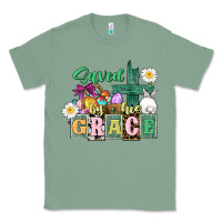 Sage Saved by his grace Easter Classic Tee - CowGirlArtShop