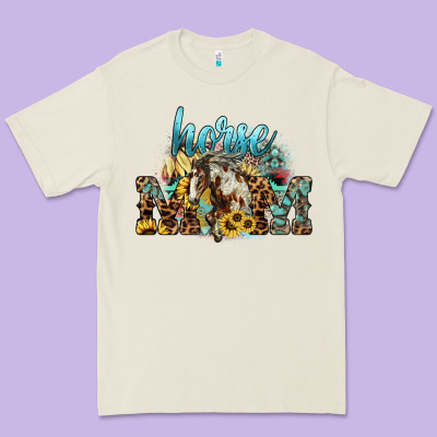 Horse Mom Mother's Day Premium Tee Designed By Howdyjamesfarm