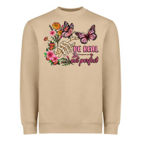 Mushroom be real not perfect Heavyweight Sweatshirt - JahusDesignShop