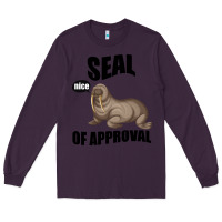 Plum Seal nice Of Approval Long Sleeve Tee - Bettercallsaul