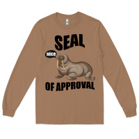 Toasted Coconut Seal nice Of Approval Long Sleeve Tee - Bettercallsaul