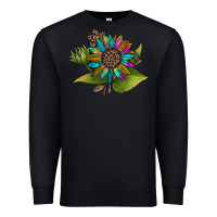 Black western sunflower Premium Sweatshirt - JahusDesignShop