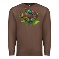 Chestnut western sunflower Premium Sweatshirt - JahusDesignShop
