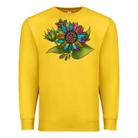 Lemon western sunflower Premium Sweatshirt - JahusDesignShop