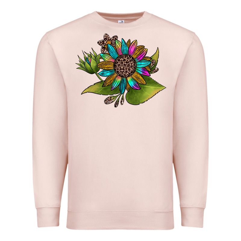 Western Sunflower Premium Sweatshirt by JahusDesignShop | Teevron