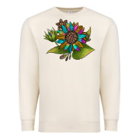 Sandshell western sunflower Premium Sweatshirt - JahusDesignShop