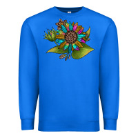 True Royal western sunflower Premium Sweatshirt - JahusDesignShop