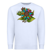White western sunflower Premium Sweatshirt - JahusDesignShop