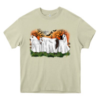 Mossy ghost horses halloween Heavy Core Tee - CowGirlArtShop