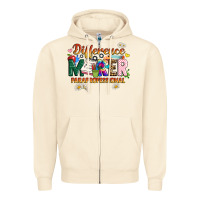 Sandshell difference maker paraprofessional Zipper Hoodie - JahusDesignShop