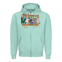 Seafoam difference maker paraprofessional Zipper Hoodie - JahusDesignShop