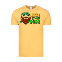 Vintage Mustard lucky dude saint patricks bearded man Vintage Tee - FaDigitalArtStudio