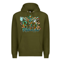 Army Green registered nurse Premium Hoodie - RacoonDesign