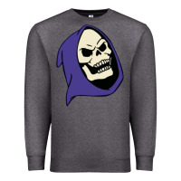 Charcoal Heather SKELETOR Premium Sweatshirt - linhVisuals