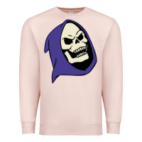 Pale Pink SKELETOR Premium Sweatshirt - linhVisuals