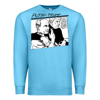 Ocean Blue putin trump original goo parody Premium Sweatshirt - linhVisuals