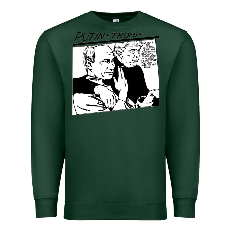 Putin Trump Original Goo Parody Premium Sweatshirt by linhVisuals | Teevron
