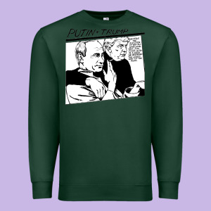 Putin Trump Original Goo Parody Premium Sweatshirt Designed By Linhvisuals
