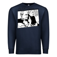 Navy putin trump original goo parody Premium Sweatshirt - linhVisuals