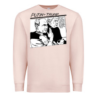 Pale Pink putin trump original goo parody Premium Sweatshirt - linhVisuals