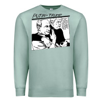 Seafoam putin trump original goo parody Premium Sweatshirt - linhVisuals