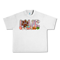 Lunar Rock Easter love dog paw Urban Heavy Tee - BundleAndBundleShop