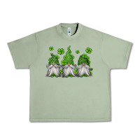Oil Green st patricks gnomes Urban Heavy Tee - Jasminsmagicworld