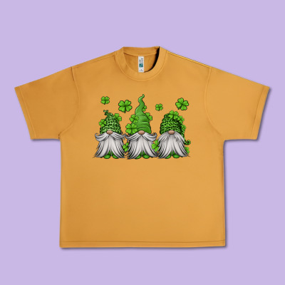 St Patricks Gnomes Urban Heavy Tee Designed By Jasminsmagicworld